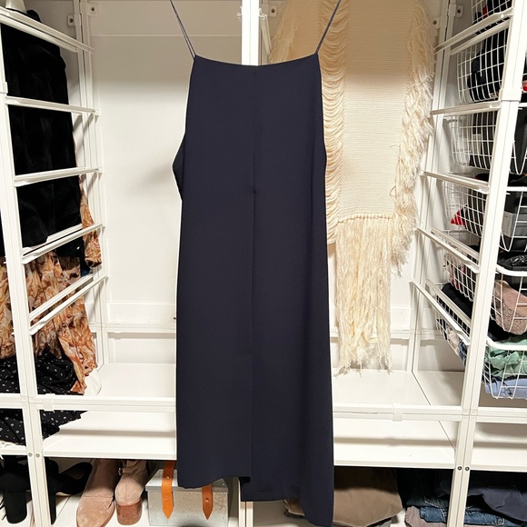 Oak & Fort Asymmetrical Midi Dress - Picture 1 of 7